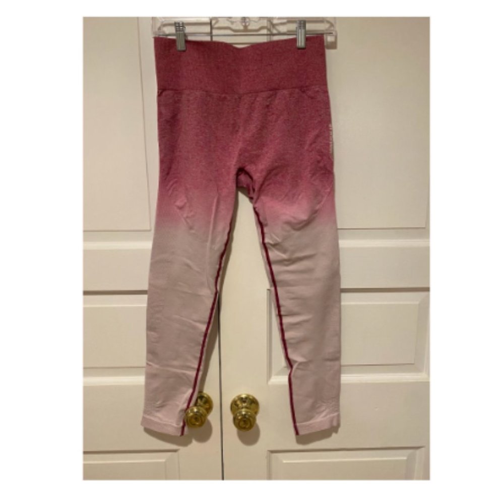 Gymshark Pink Adapt Ombre Seamless Leggings